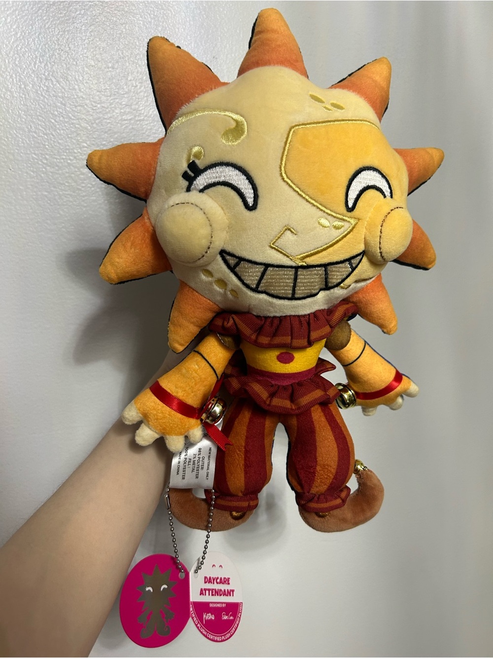 FNAF Plush Sun & Moon Youtooz Daycare Attendant Five Nights at Freddy’s